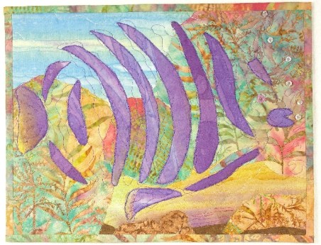 FracturedFish#2 (2017). ©Joni Beach.